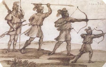 Four Archers (mk17), Claude Lorrain